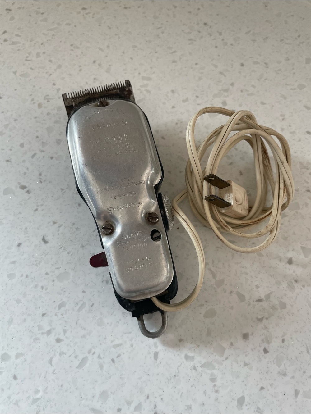 Vintage Wahl Clipper Co Corded Electric Trimmer Art Deco Industrial